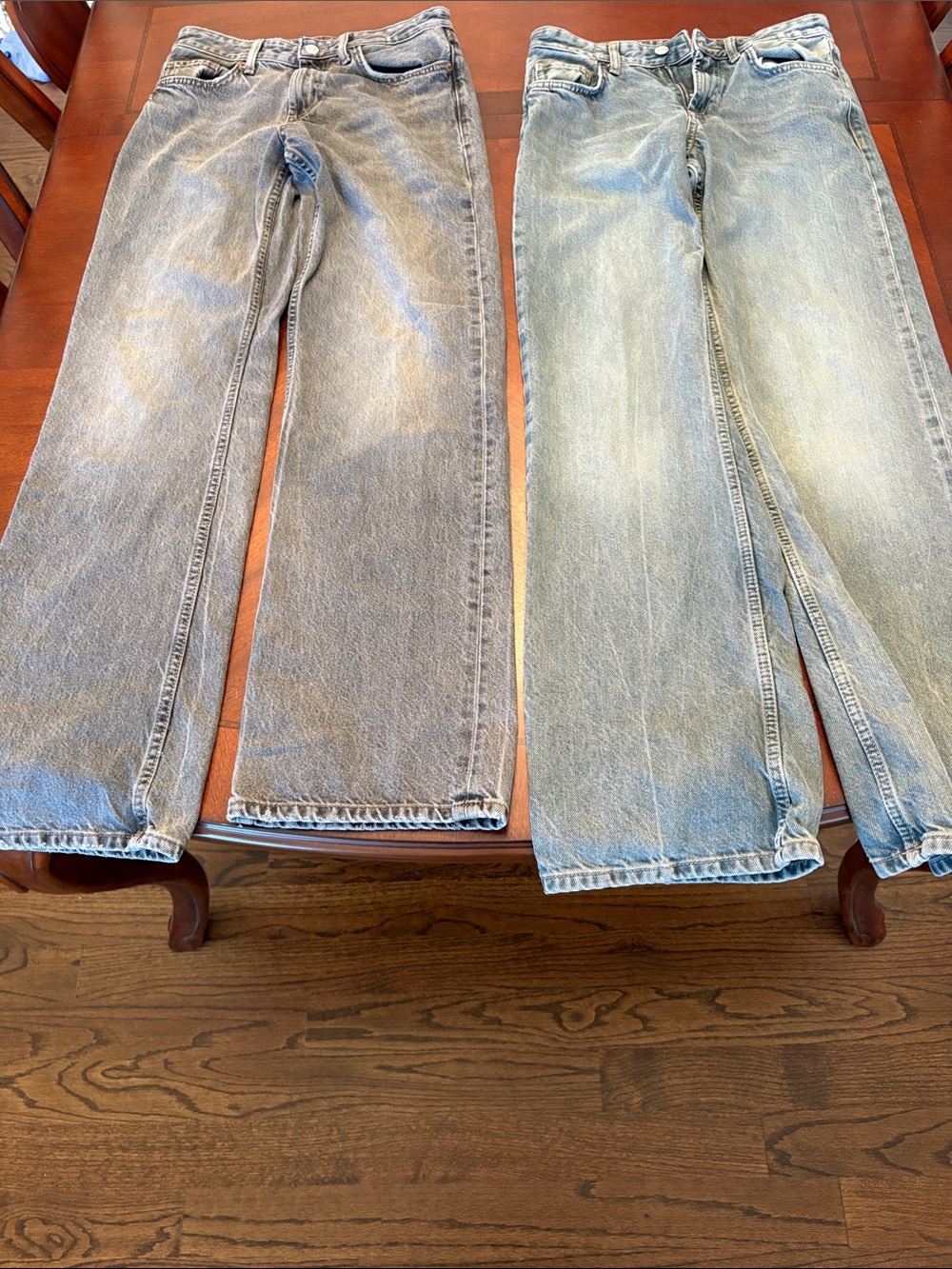 Womens Zara jeans set of 2 size 4